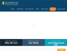 Tablet Screenshot of edgewood.org