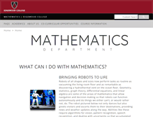 Tablet Screenshot of math.edgewood.edu