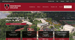 Desktop Screenshot of edgewood.edu