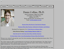Tablet Screenshot of dcollins.faculty.edgewood.edu