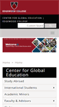 Mobile Screenshot of globaleducation.edgewood.edu