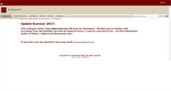 Desktop Screenshot of my.edgewood.edu